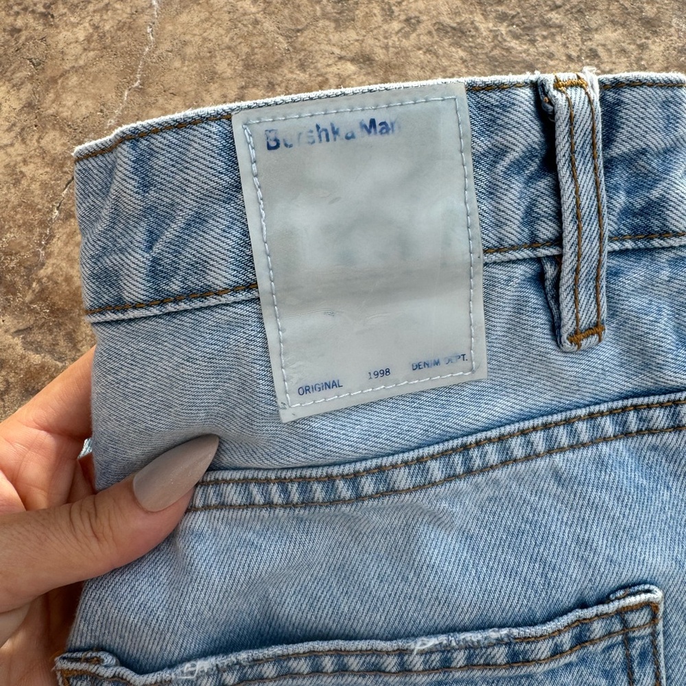 Bershka Light Blue Denim Jeans